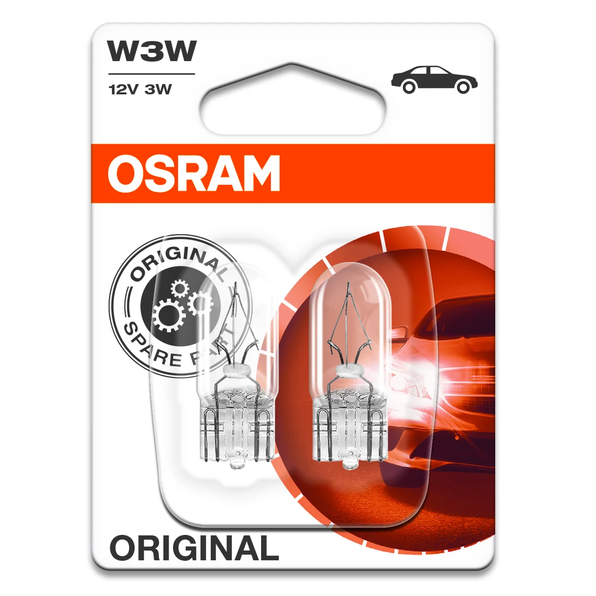 W3W 12V Osram Light Bulb 2-pack