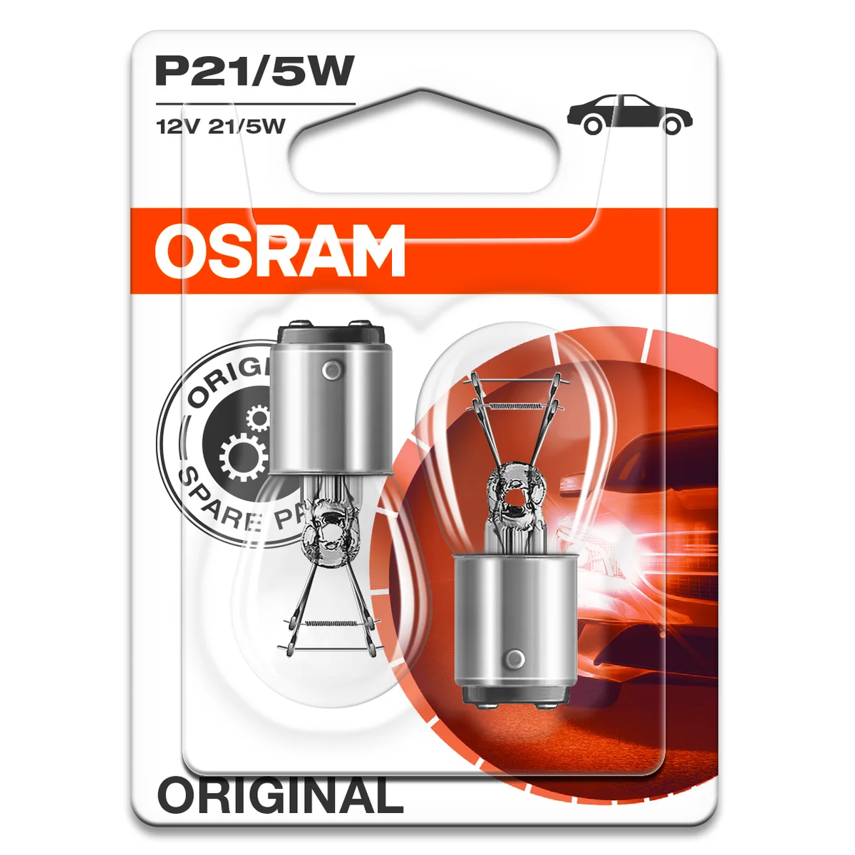 P21/5W 12V Lamp Osram 2 pack