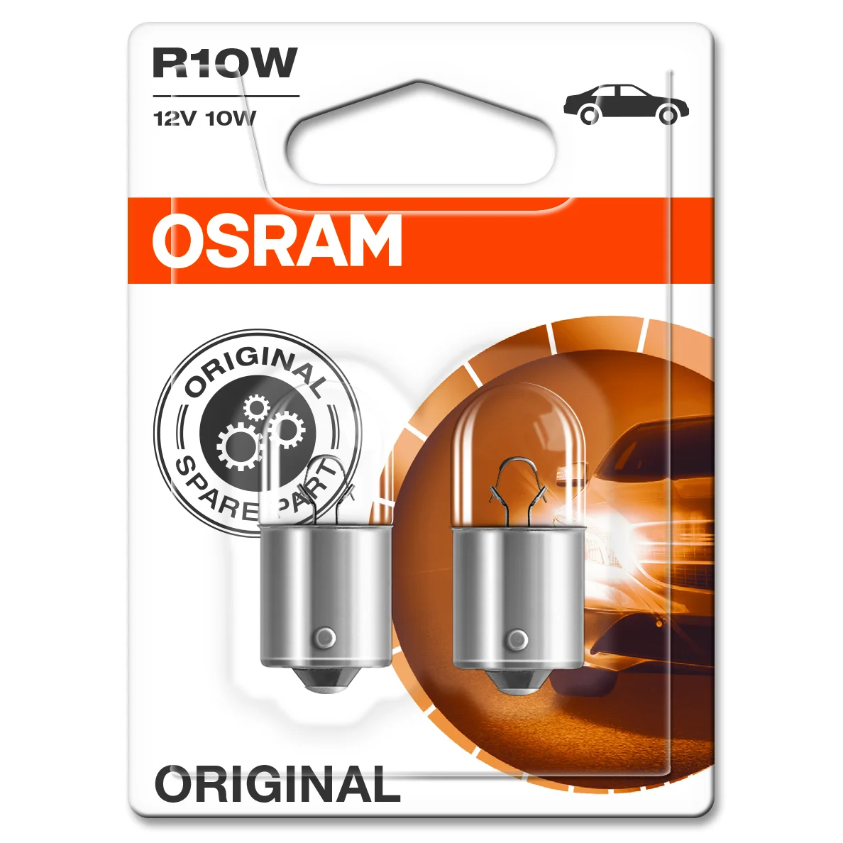 R10W 12V Glow plug Osram 2-pack