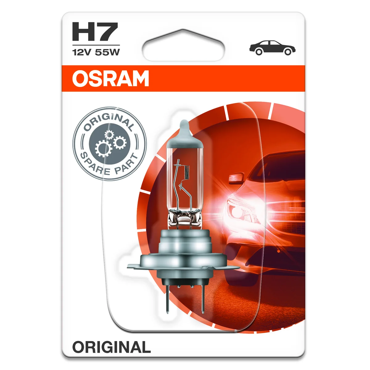 H7 Lamp 12V-55W, Osram Original