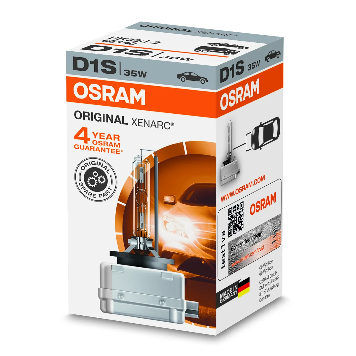 D1S Xenarc 35W, Osram Original