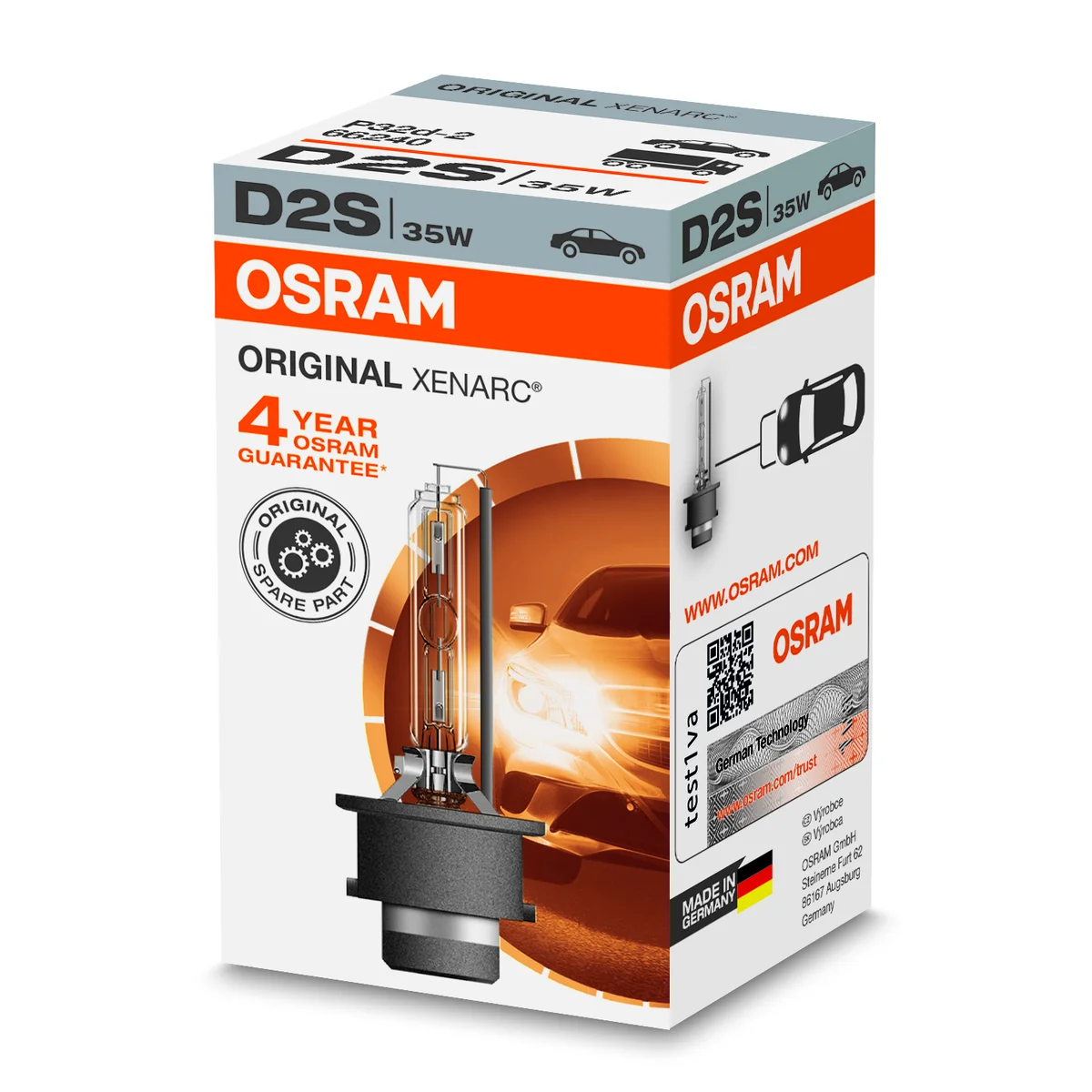 D2S Xenarc 35W, Osram Original