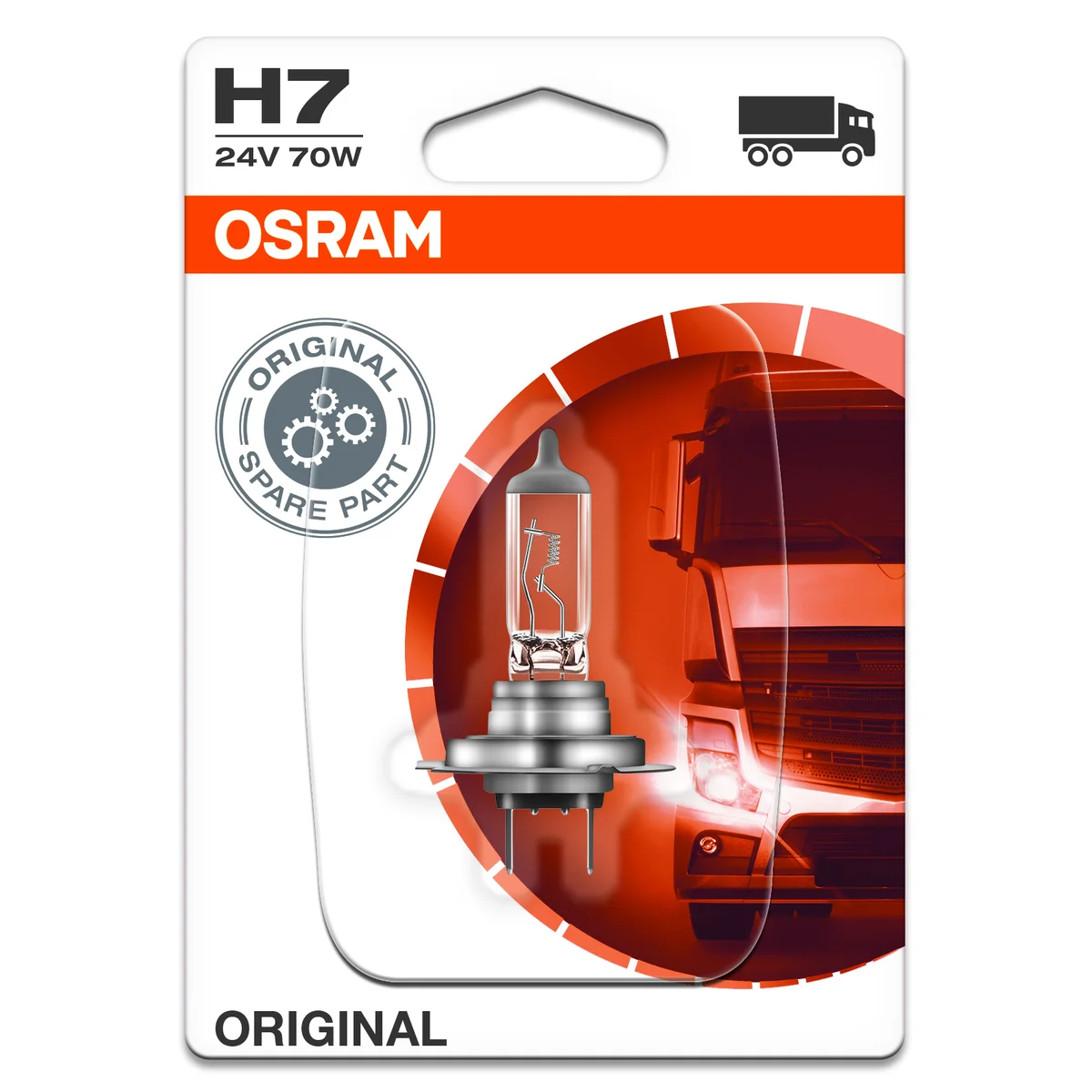 H7 Lamp 24V-70W, Osram Original