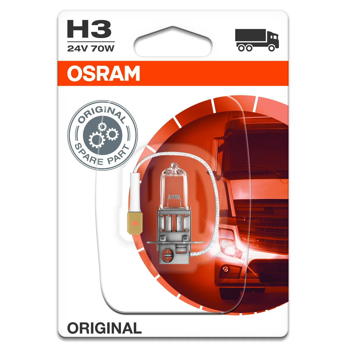 H3 Lamp 24V-70W, Osram Original