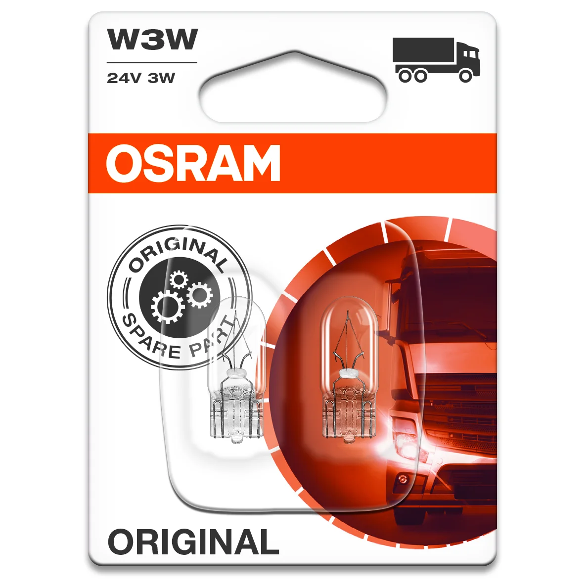 W3W 24V Incandescent bulb Osram 2 pack