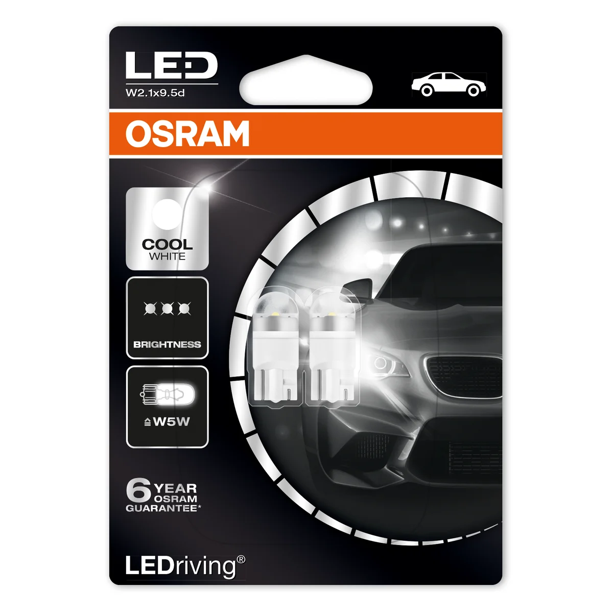 LED W5W 12V Light bulb Osram