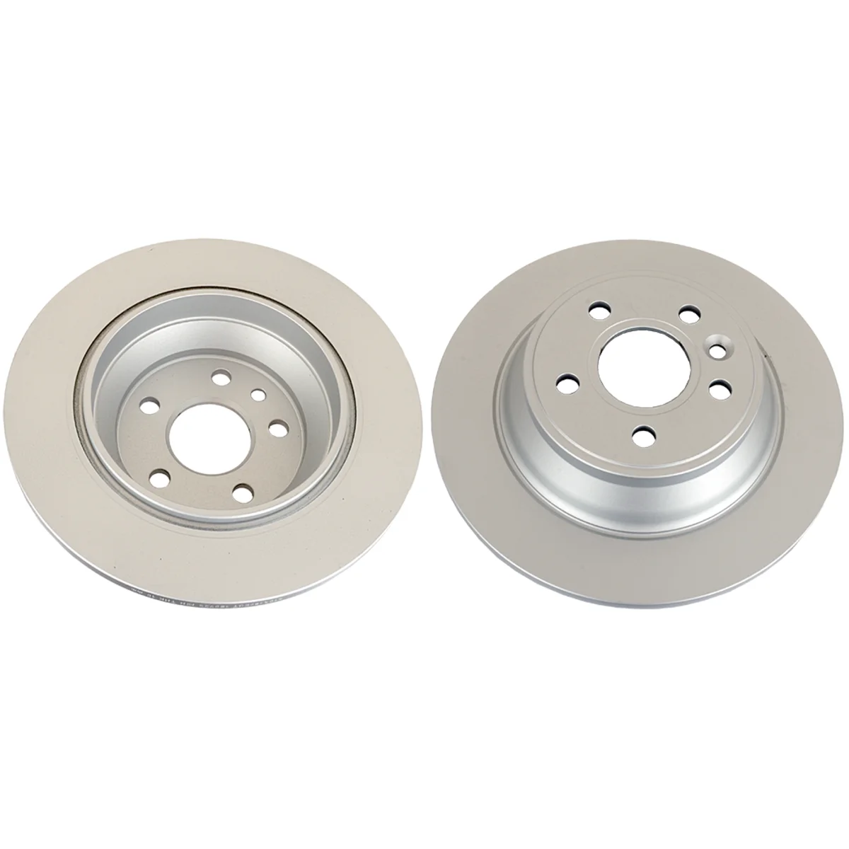Rear axle brake disc, set of 2 pieces