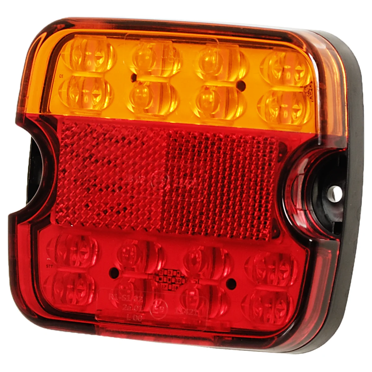 Rear light LED 4 functions. 12V/24V, 4"	"	"CA 7093