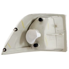 Clear turn signal glass fits Volvo