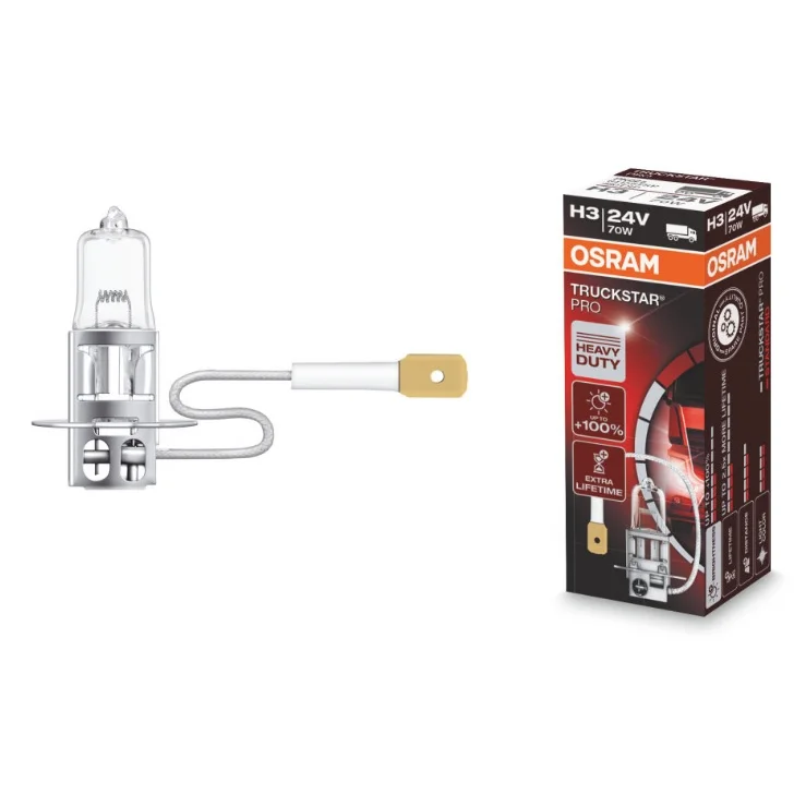 H3 Lamp 24V-70W TruckstarPro