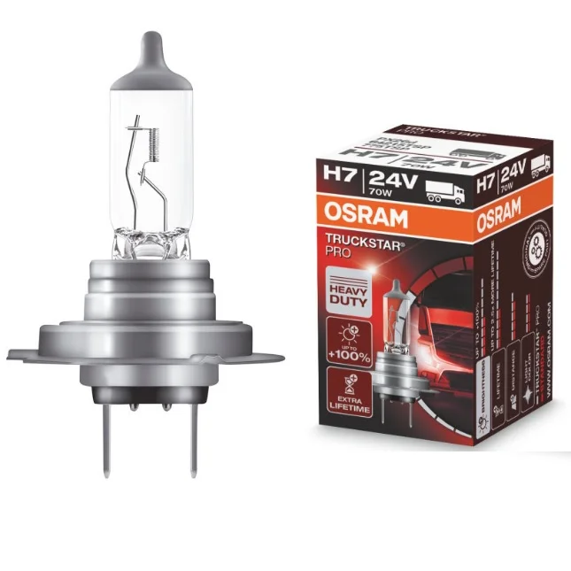 H7 Lamp 24V-70W TruckstarPro