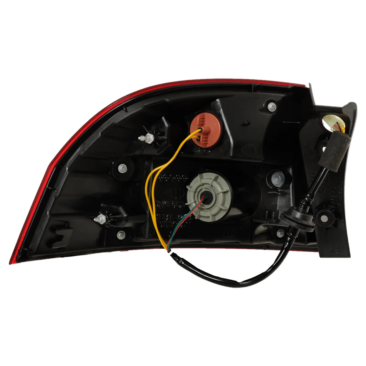 Right rear tail light red fits Kia