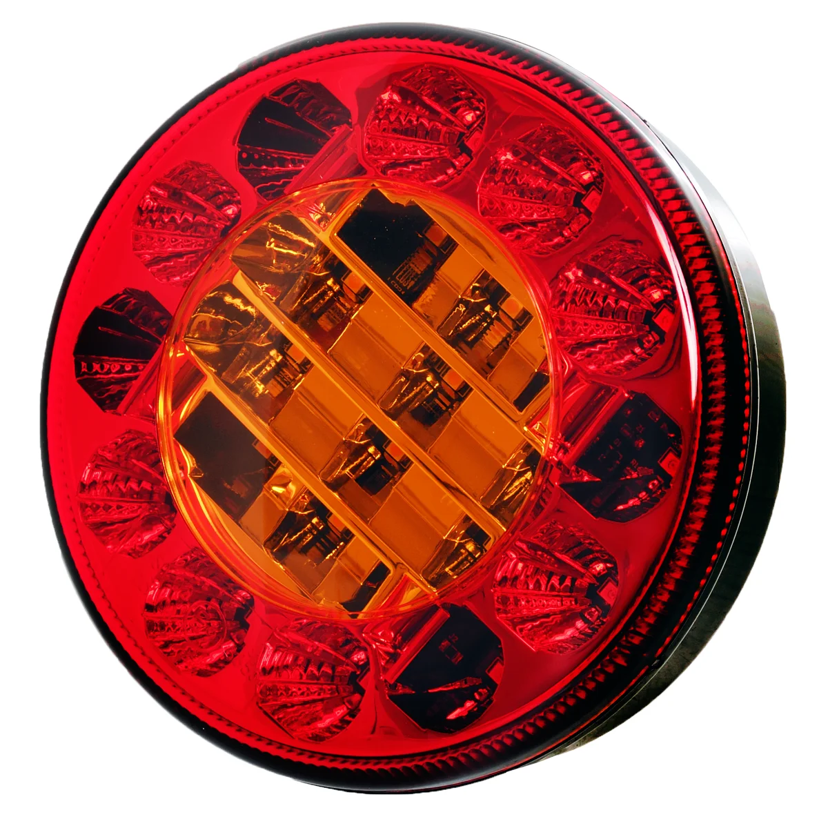 Round LED taillight 3 pcs. 12/24V
