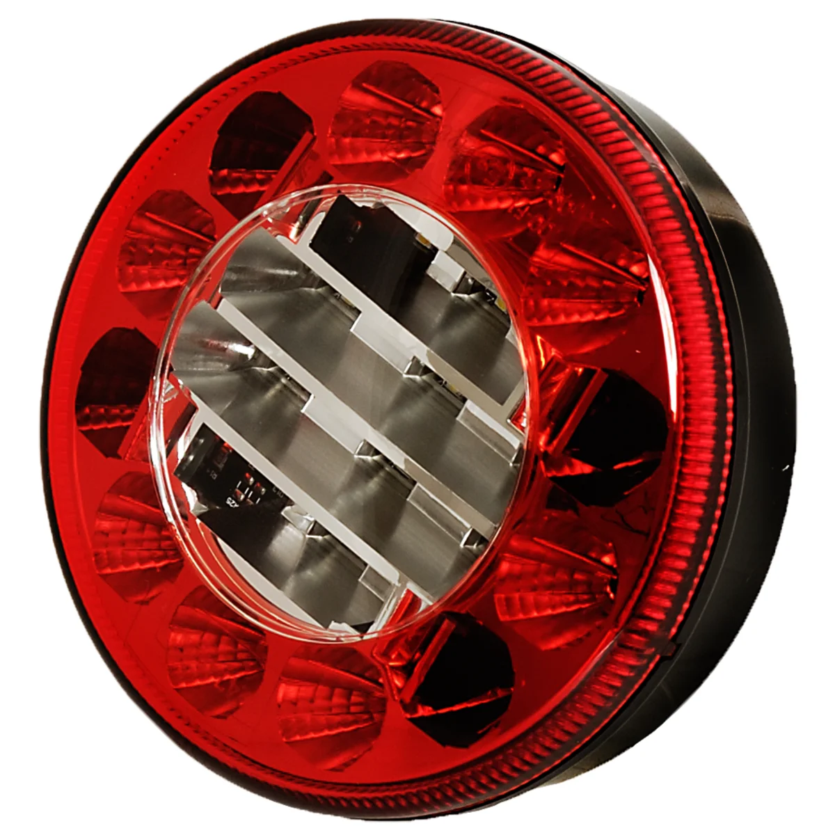 Round LED taillight 2 pcs. 12/24V