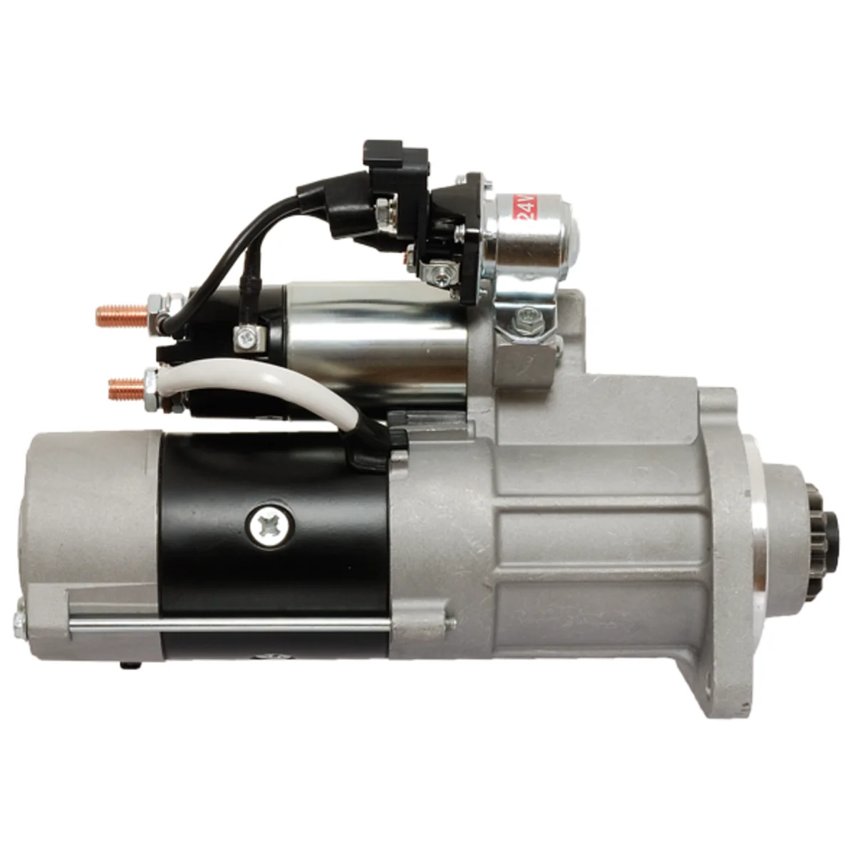 Starter motor 24V-5.5kW, 12 teeth