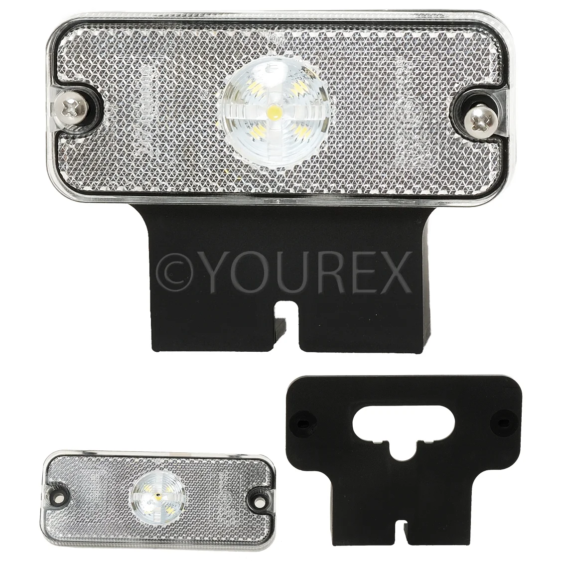 Side marker LED White 12/24V