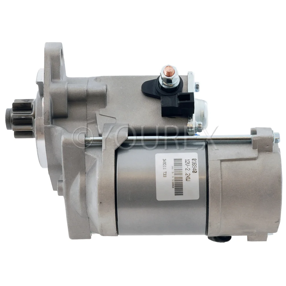 Kubota Starter motor 12V-2.2kW