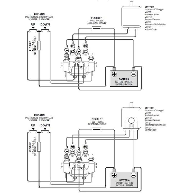 Double relay 12V, DC Motor K.box