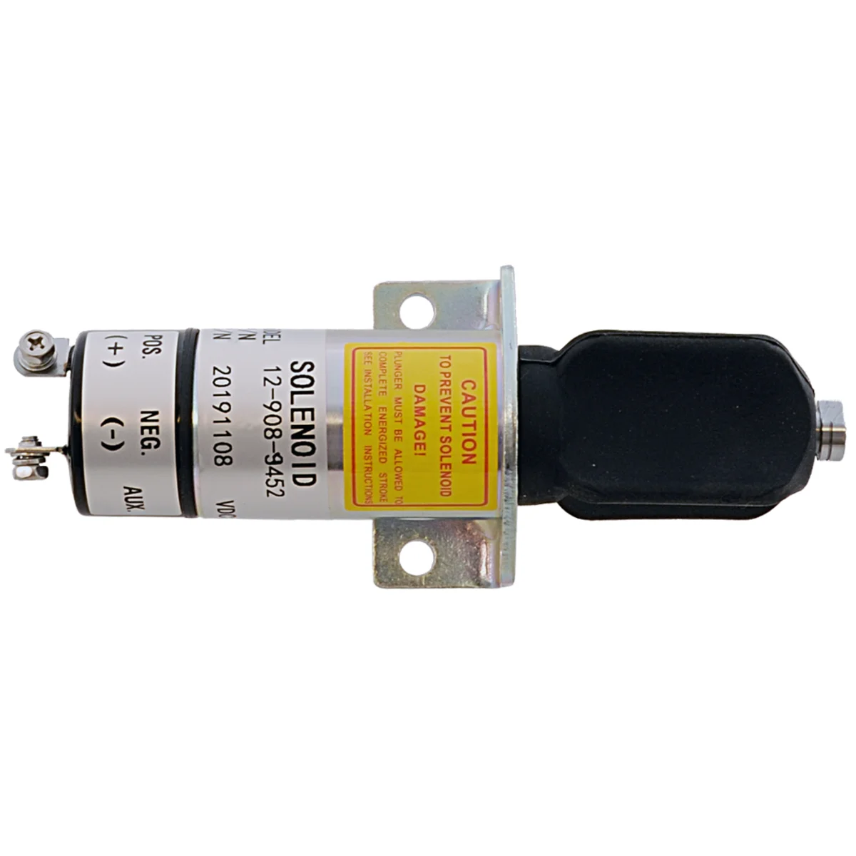 Stop Solenoid 12V, 2 terminals