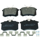 Brake pad kit, Rear axle