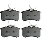 Brake pad kit, Rear axle