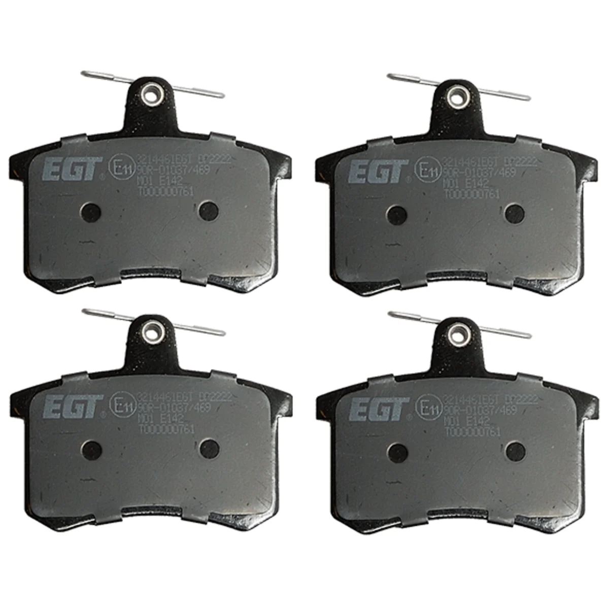 Brake pad kit, Rear axle