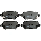 Brake pad kit, Rear axle