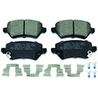 Brake pad kit, Rear axle