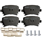 Brake pad kit, Rear axle