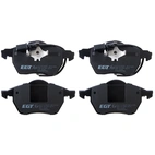 Brake pads set, front axle