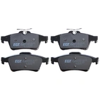 Brake pad kit, Rear axle
