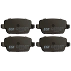 Brake pad kit, Rear axle