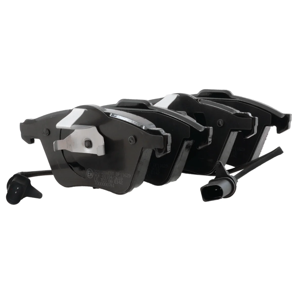 Brake pads set, front axle