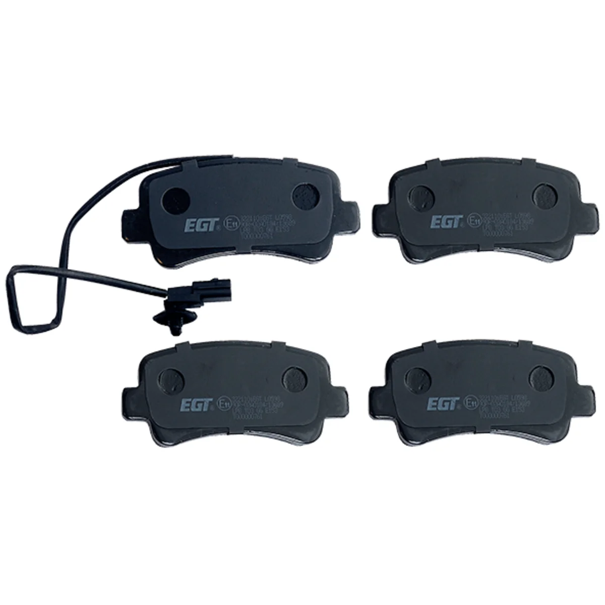 Brake pad kit, Rear axle