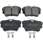 Brake pad kit, Rear axle