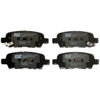 Brake pad kit, Rear axle