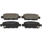 Brake pad kit, Rear axle