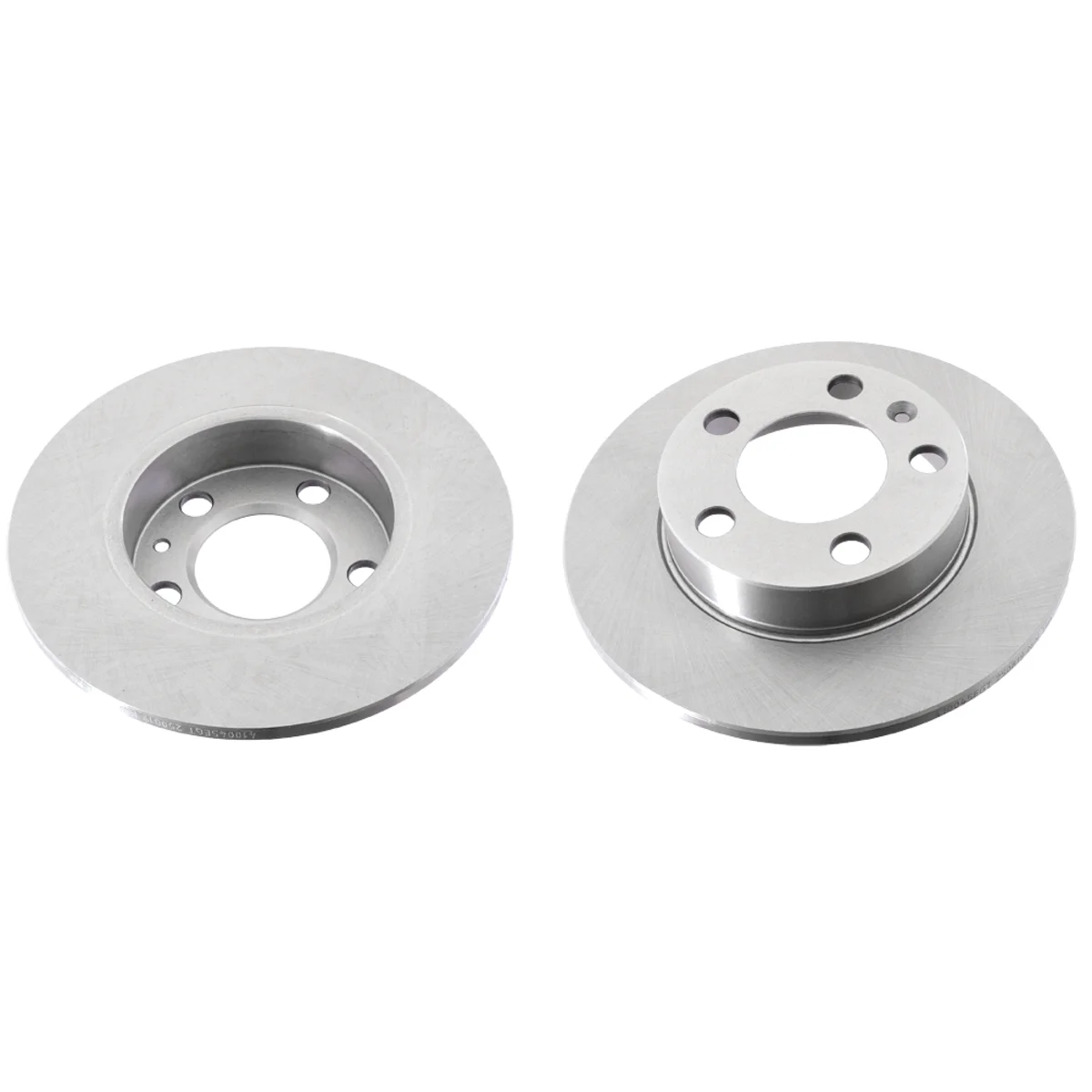 Rear axle brake disc, set of 2 pieces