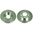 Rear axle brake disc, set of 2 pieces