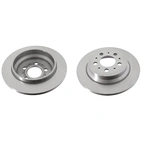Rear axle brake disc, set of 2
