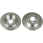 Rear axle brake disc, set of 2