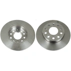 Rear axle brake disc, set of 2