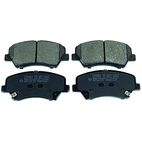 Brake pads set, front axle