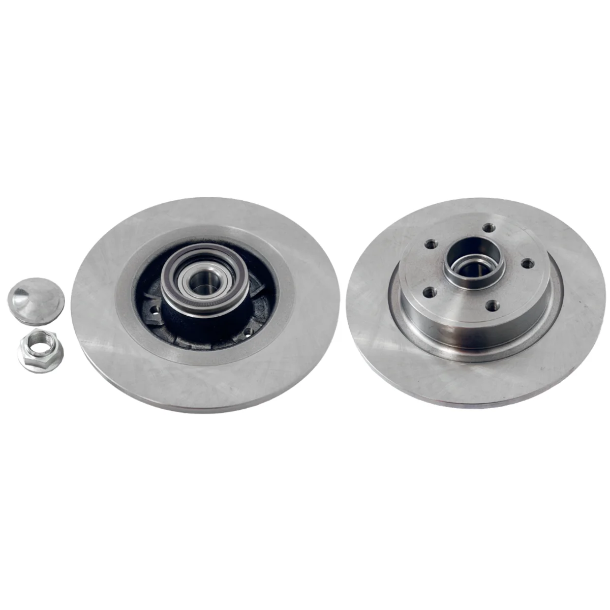 Rear axle brake disc, set of 2