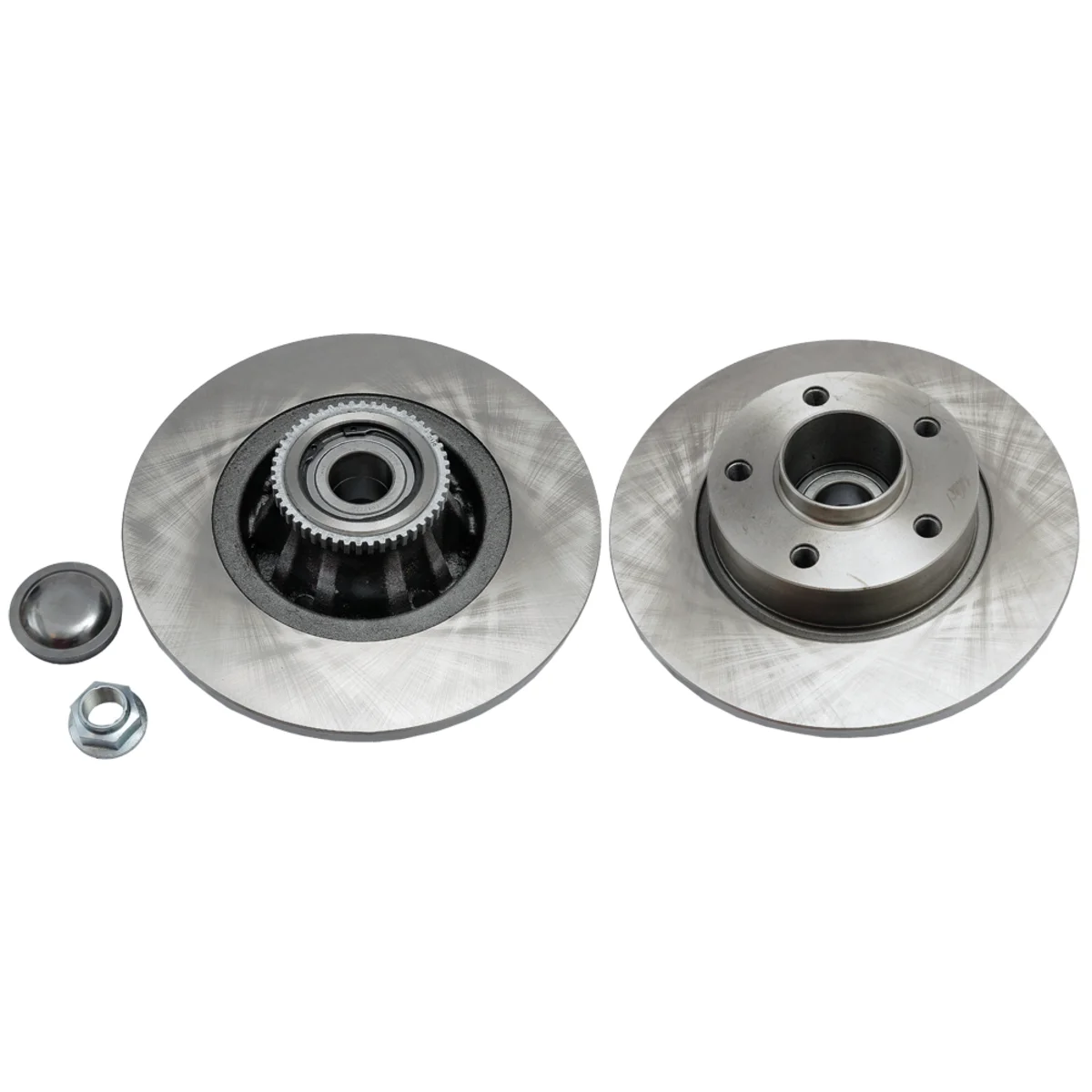 Rear axle brake disc, set of 2