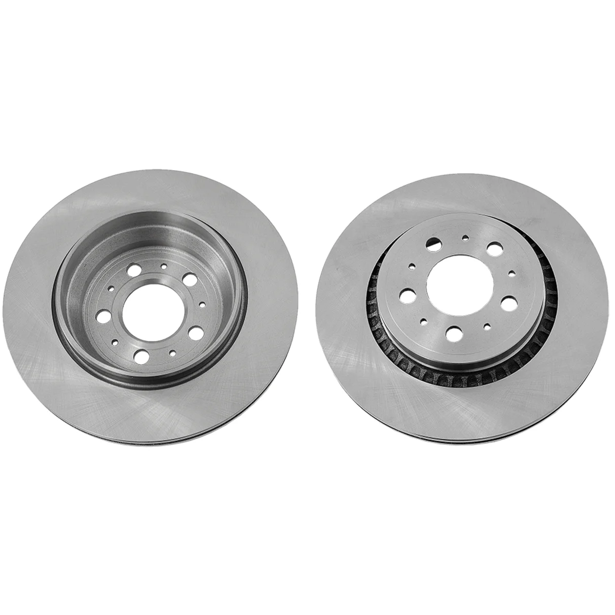 Rear axle brake disc, set of 2