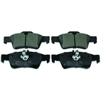 Brake pad kit, Rear axle