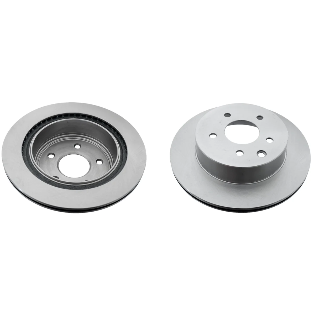 Rear axle brake disc, set of 2
