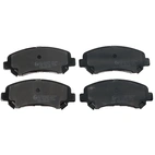 Brake pads set, front axle