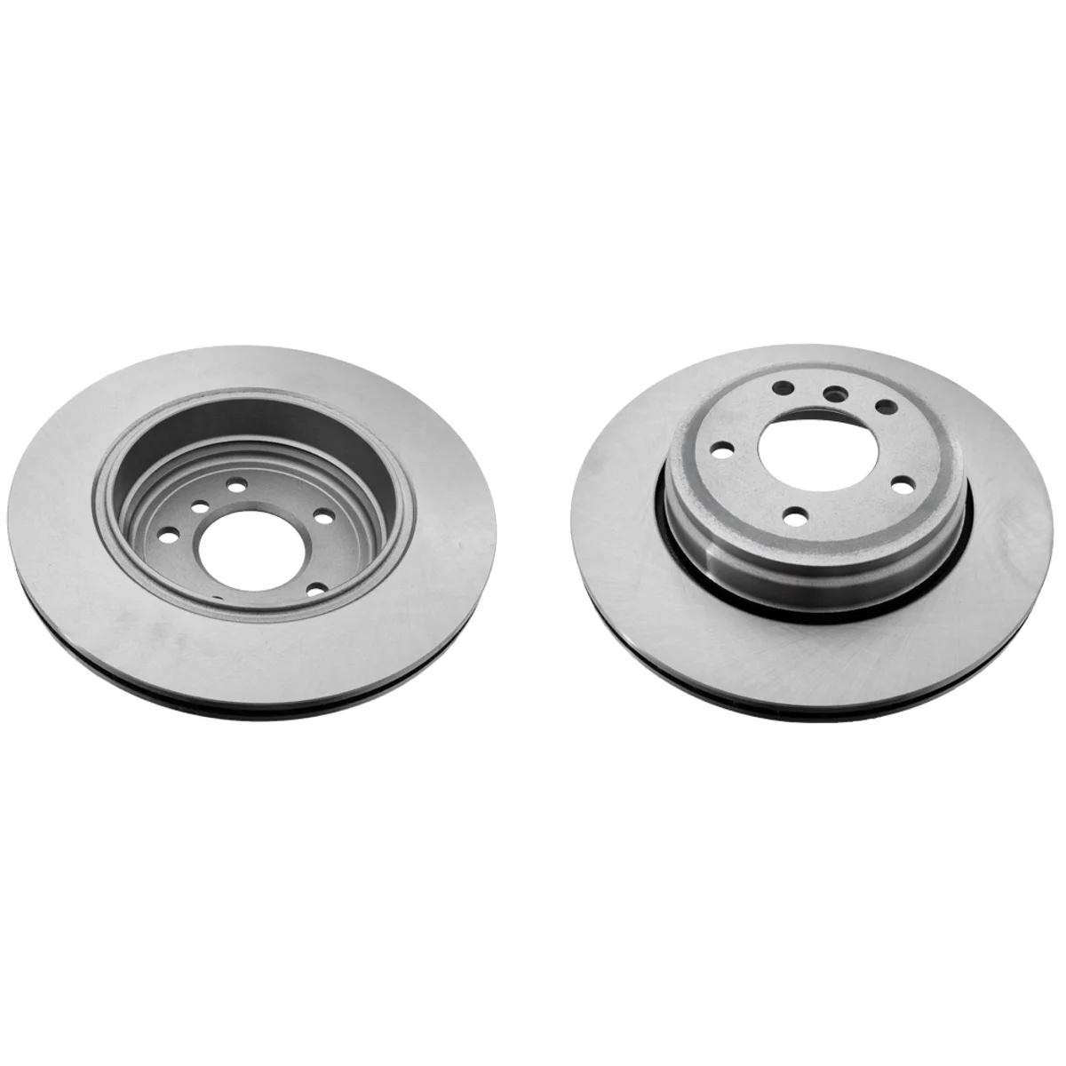 Rear axle brake disc, set of 2